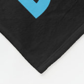 Volg je dromen | Wolk & Moon Fleece Deken (Hoek)