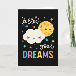 Volg je dromen   Wolk & Moon Kaart