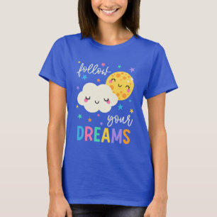 Volg je dromen Wolk & Moon T-shirt