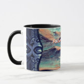 Volg je droom in de Toekomstige Stad van Licht Mok (Links)