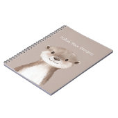 Volg Je Droom Otter Notitieboek (Linkerzijde)
