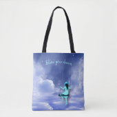 Volg je droom tote bag (Voorkant)