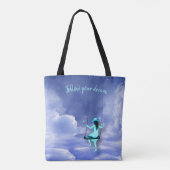 Volg je droom tote bag (Achterkant)