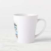 Volg Je Droom Wereldreis Latte Mok (Rechts)