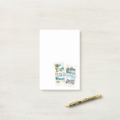 Volg Je Droom Wereldreis Post-it® Notes (Op bureau)