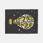 Volg je droomballon fleece deken (Voorkant (Horizontaal))