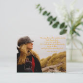 Volg je droomBriefkaart Briefkaart (Staand voorkant)