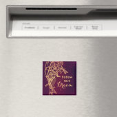 Volg je droomlegante vlinder op Bourgogne Magneet (Insitu (Vaatwasser))