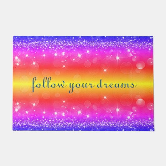 Volg je droomregenboog door Mat (Voorkant)