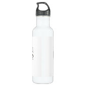 Volg je droomvlinder waterfles  (Achterkant)