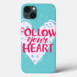 Volg je hart 2 Case-Mate iPhone case