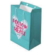 Volg je hart 2 medium cadeauzakje (Achterkant Gekanteld)