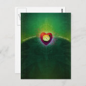 Volg je hart (Briefkaart) Briefkaart (Voorkant / Achterkant)