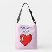 VOLG JE HART CROSSBODY TAS (Achterkant)