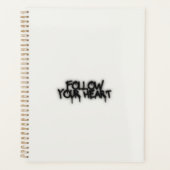 Volg je hart dagelijkse planner (Voorkant)