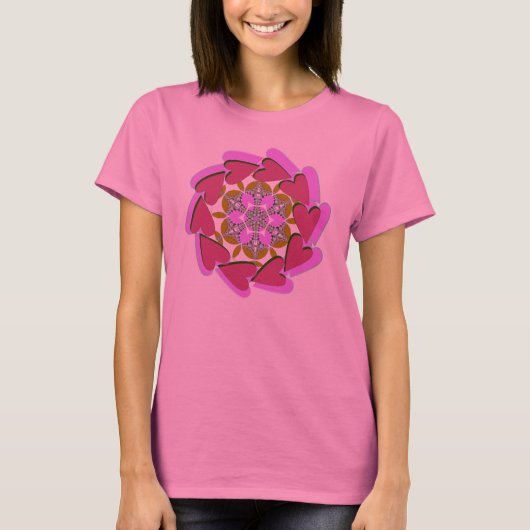 Volg Je Hart Geometrie Shirt (Voorkant)