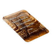 Volg je hart Inspirerend Egyptisch spreekwoord Magneet (Rechterzijde)