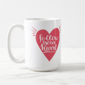 Volg je hart koffiemok (Links)