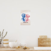 Volg Je Hart Koppel Kunst Poster (Keuken)