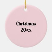 Volg je hart, maar neem je brein mee keramisch ornament (Achterkant)