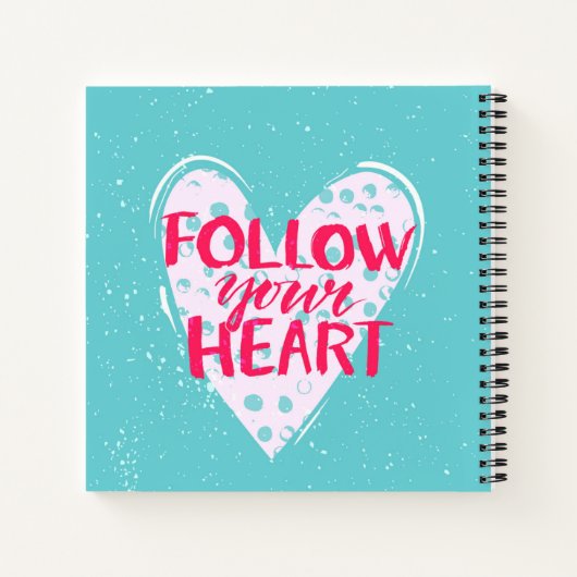 Volg je hart notitieboek (Achterkant)