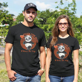 Volg je hart panda paar matching t-shirt