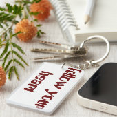 Volg je hart sleutelhanger (Voorkant Rechts)