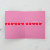 Volg je hart Wenskaart Kaart (Binnen)