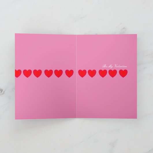 Volg je hart Wenskaart Kaart (Binnen)