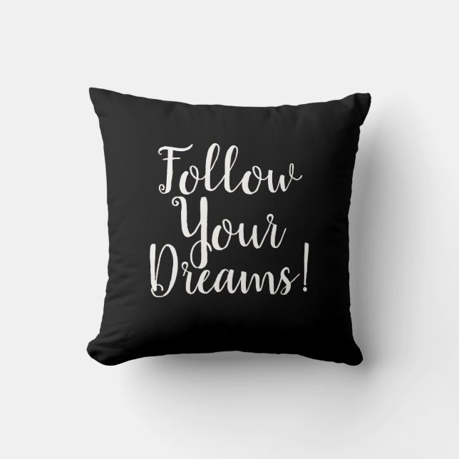 Volg je Inspirerend droompiloot Kussen (Voorkant)