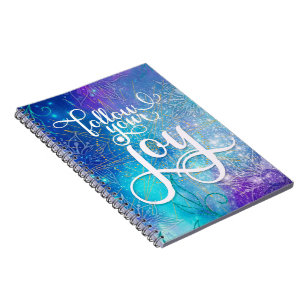 Volg je Joy - Aqua Affirmation Artistry Notitieboek