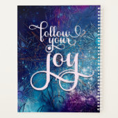 Volg je Joy - Aqua Affirmation Artistry Planner (Achterkant)