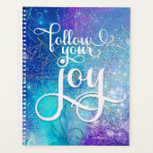 Volg je Joy - Aqua Affirmation Artistry Planner (Voorkant)