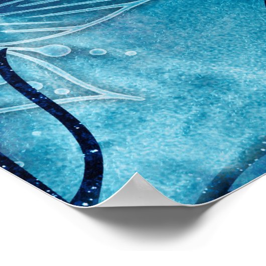 Volg je Joy - Bevestigingskunst Poster (Hoek)