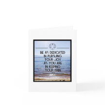 Volg je Joy Note-Kaart - Blank Inside