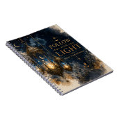 Volg Je Licht Inspirerend Notitieboek (Rechterzijde)