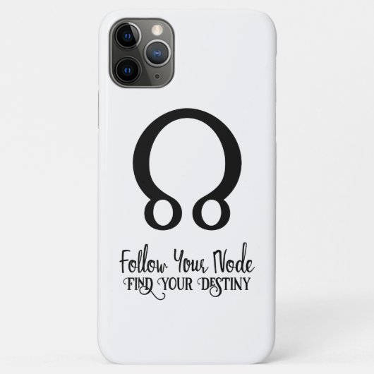 Volg Je Node Vind Je Bestemming Astrologie Case-Mate iPhone Case (Achterkant)