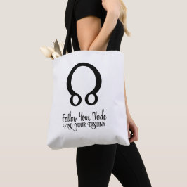 Volg Je Node Vind Je Bestemming Astrologie Tote Bag