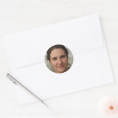 Volg je passies ronde sticker (Envelop)