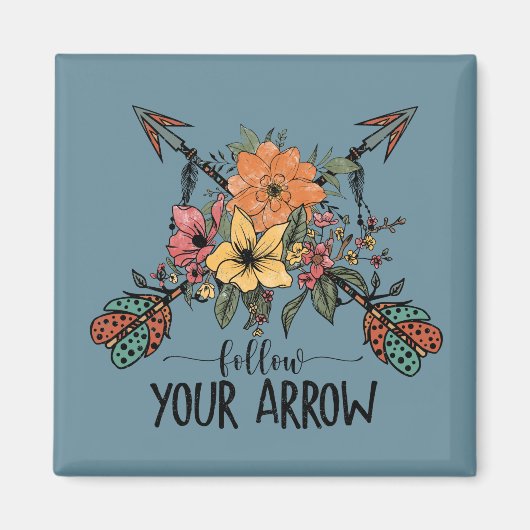 Volg je Pijl Magneet (Voorkant)