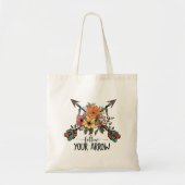 Volg je pijl tote bag (Voorkant)