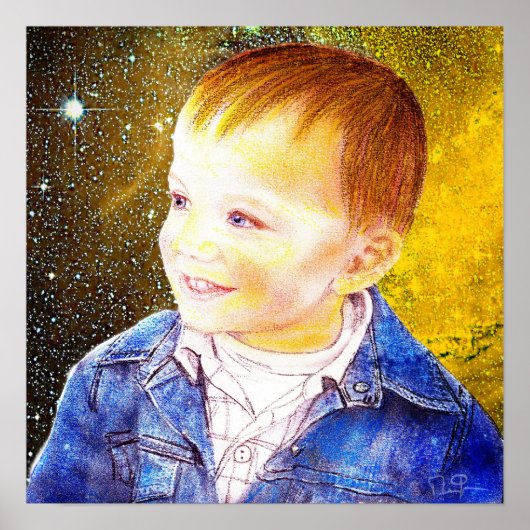 volg je ster poster (Voorkant)