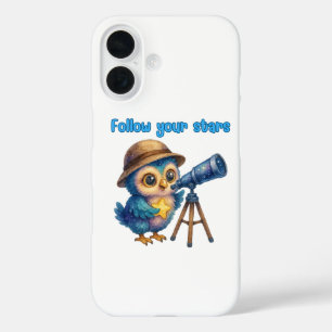 Volg je sterren - Dream Big iPhone 16 Hoesje