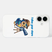 Volg je sterren - Dream Big iPhone 16 Hoesje (Achterkant (horizontaal))