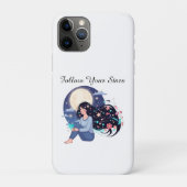 Volg Je Sterren Hemelse Vrouw Kunstprint | Maan Case-Mate iPhone Case (Achterkant)