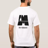 volg je verschuiving. t-shirt (Achterkant)