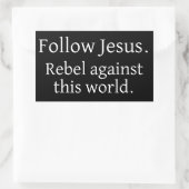 Volg Jesus Sticker (Tas)