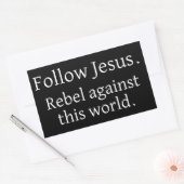 Volg Jesus Sticker (Envelop)