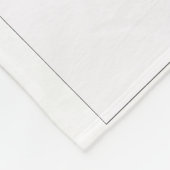 Volg Jezus, licht van de wereld, vlooienwand Fleece Deken (Hoek)