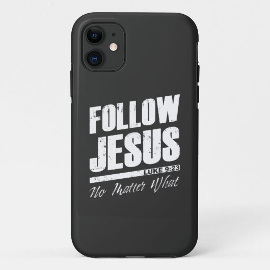 Volg Jezus, Wat Er Ook Gebeurt Heren Christelijk G Case-Mate iPhone Case (Achterkant)